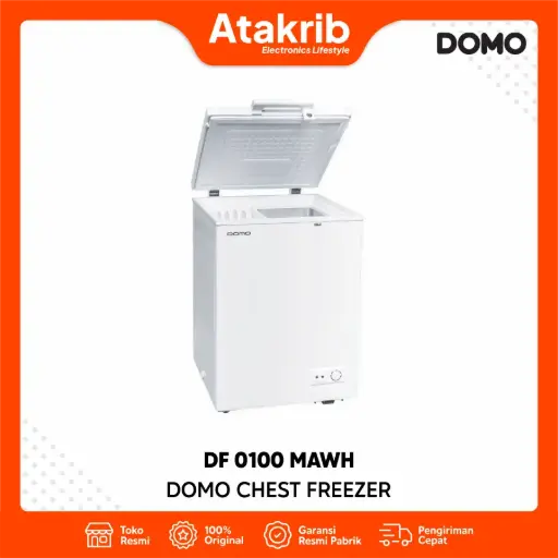 DOMO CHEST FREEZER DF 0100 MAWH 