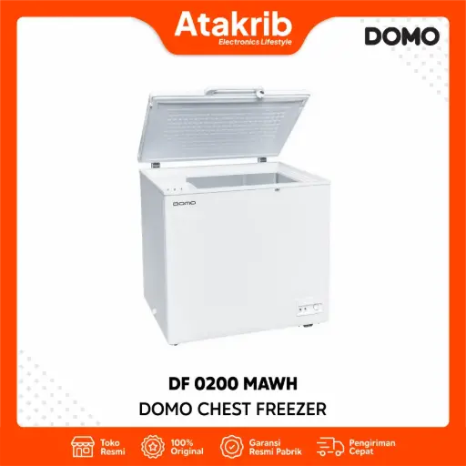 DOMO CHEST FREEZER DF 0200 MAWH 