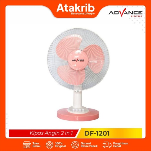 ADVANCE DESK FAN DF1201-PINK 