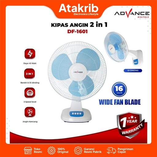 ADVANCE DESK FAN DF1601 