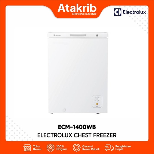 ELECTROLUX CHEST FREEZER ECM-1400WB 