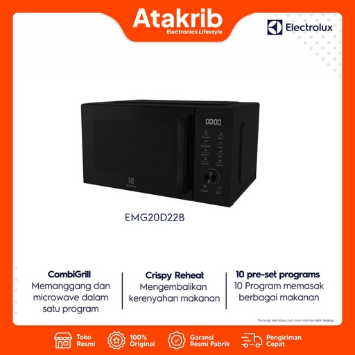 ELECTROLUX MICROWAVE OVEN EMG-20D22B 