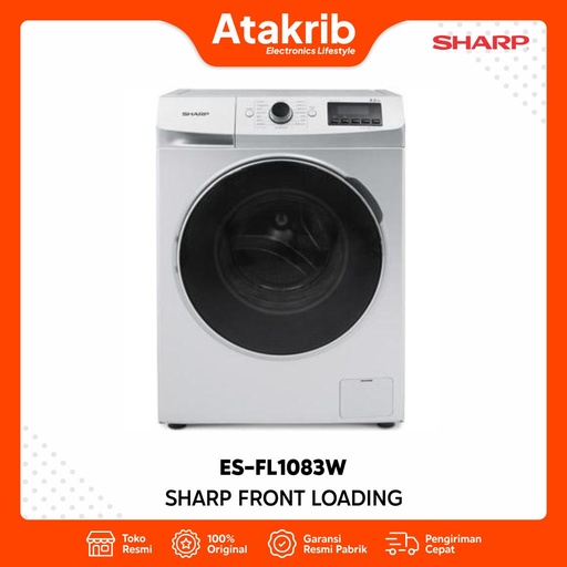 SHARP FRONT LOADING ES-FL1083W 