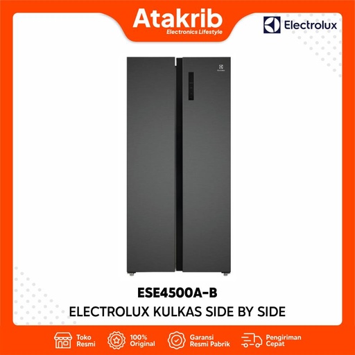 ELECTROLUX KULKAS SIDE BY SIDE ESE-4500A-B 