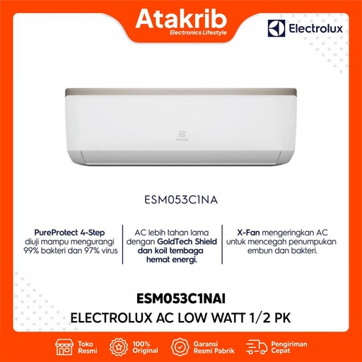 ELECTROLUX AC INVERTER 1/2 PK ESM053C1NAI 