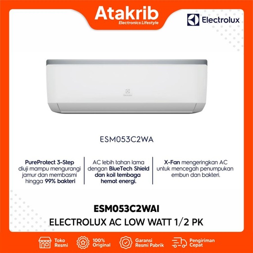 ELECTROLUX AC LOW WATT 1/2 PK ESM053C2WAI 