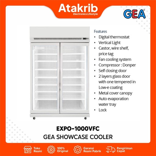 GEA SHOWCASE EXPO-1000VFC 