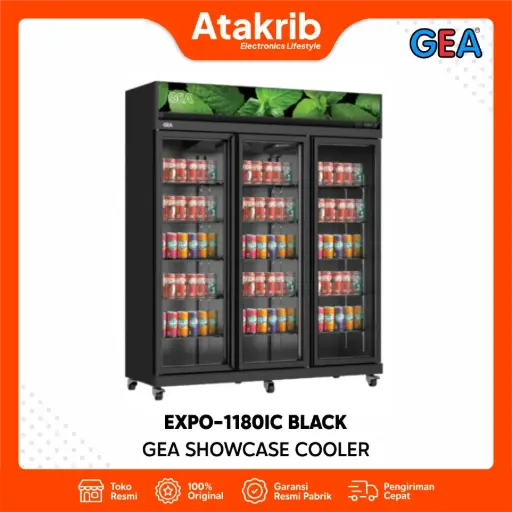 GEA SHOWCASE EXPO-1180IC BLACK 