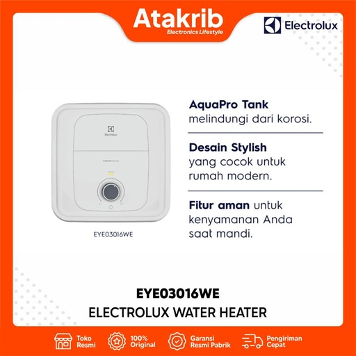 ELECTROLUX WATER HEATER EYE03016WE 