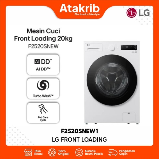LG FRONT LOADING F2520SNEW1 