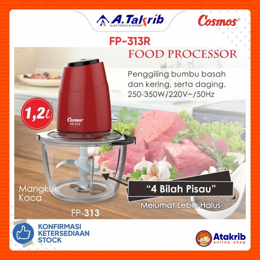 COSMOS FOOD PROCESSOR FP-313R 