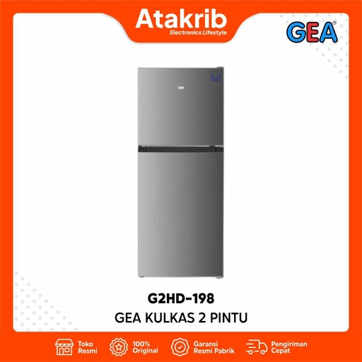 GEA KULKAS 2 PINTU SMALL G2HD-198 