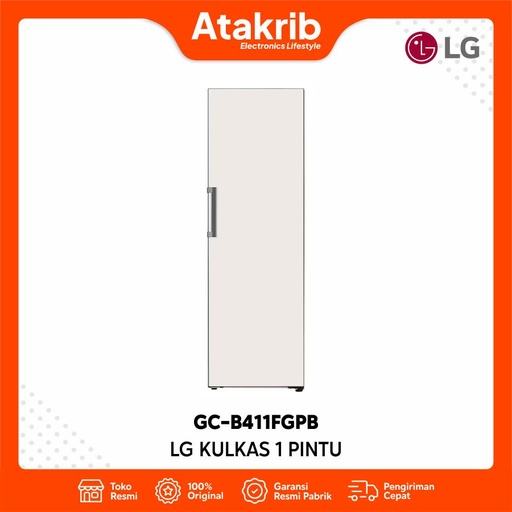 LG KULKAS SIDE BY SIDE GC-B411FGPB 