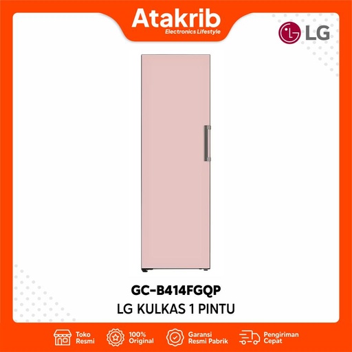 LG KULKAS SIDE BY SIDE GC-B414FGQP 