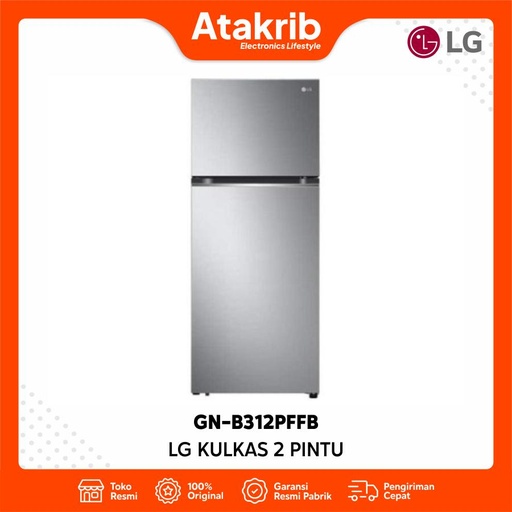 LG KULKAS 2 PINTU BIG GN-B312PFFB 