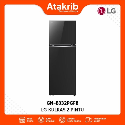 LG KULKAS 2 PINTU BIG GN-B332PGFB 