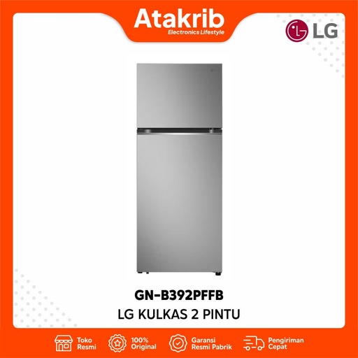 LG KULKAS 2 PINTU BIG GN-B392PFFB 