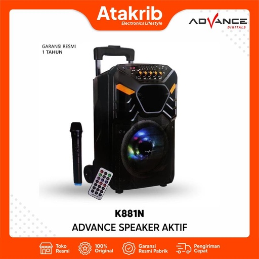 ADVANCE SPEAKER AKTIF K881N 