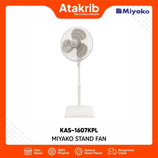 MIYAKO STAND FAN KAS-1607KPL 