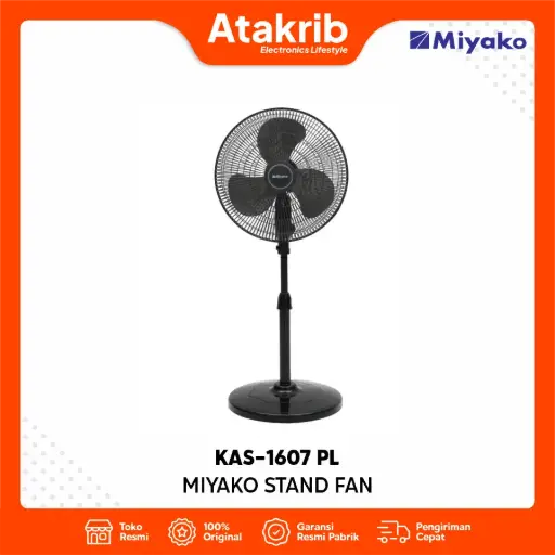 MIYAKO STAND FAN KAS-1607PL 