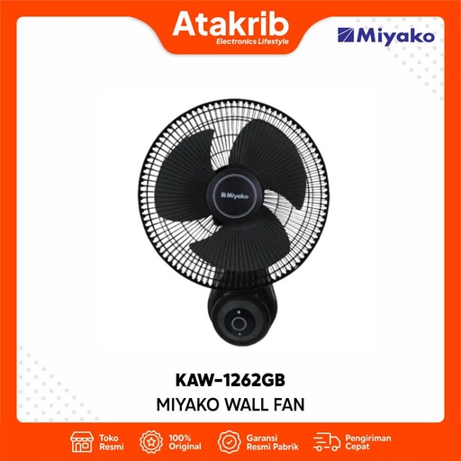 MIYAKO WALL FAN KAW-1262GB 