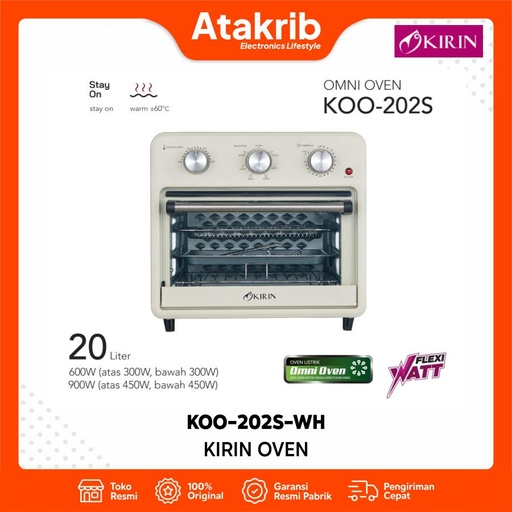 KIRIN OVEN KOO-202S-WH 