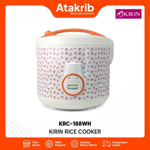 KIRIN RICE COOKER KRC-188WH 
