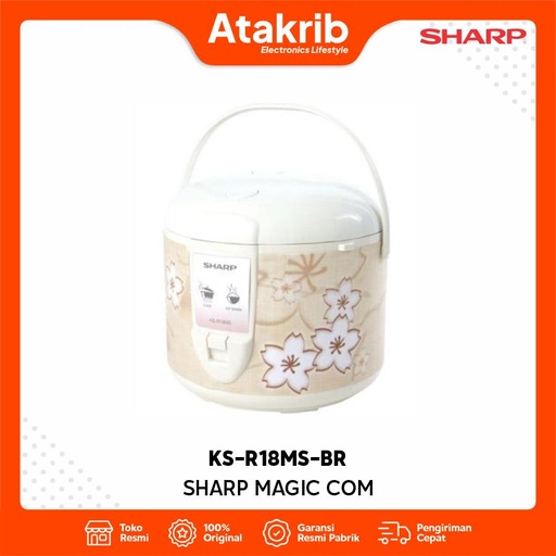 SHARP RICE COOKER KS-R18MS-BR 