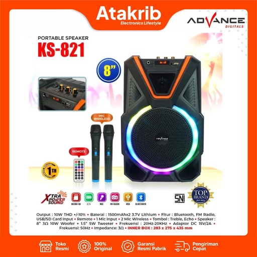 ADVANCE AMPLI MEETING KS821 