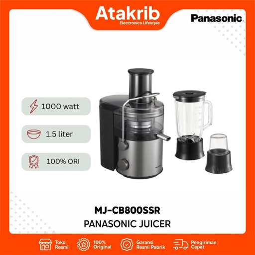 PANASONIC JUICER MJ-CB800SSR 