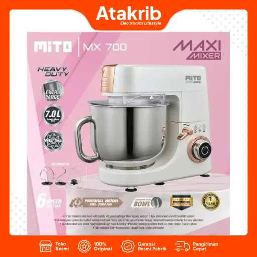 MITO MIXER STAND MX-700 WHITE 
