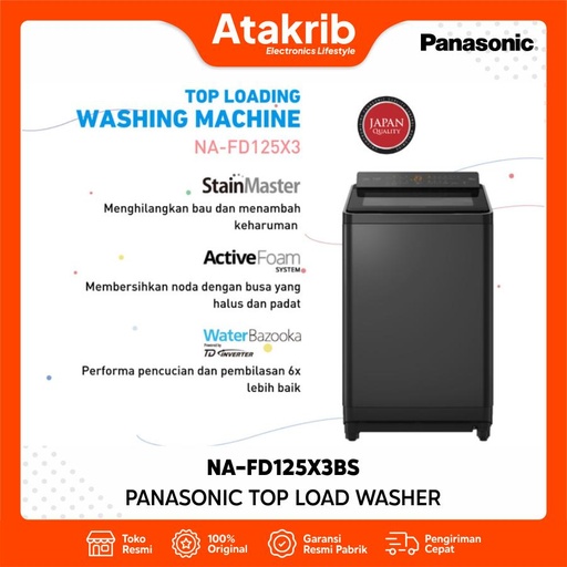 PANASONIC FULL AUTO 1 TB NA-FD125X3BS 