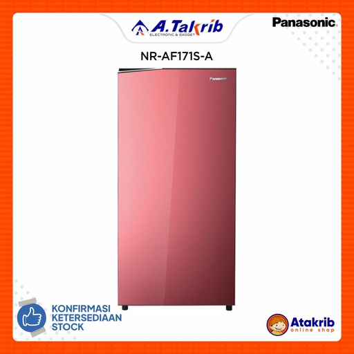 PANASONIC KULKAS 1 PINTU NR-AF171S-R 