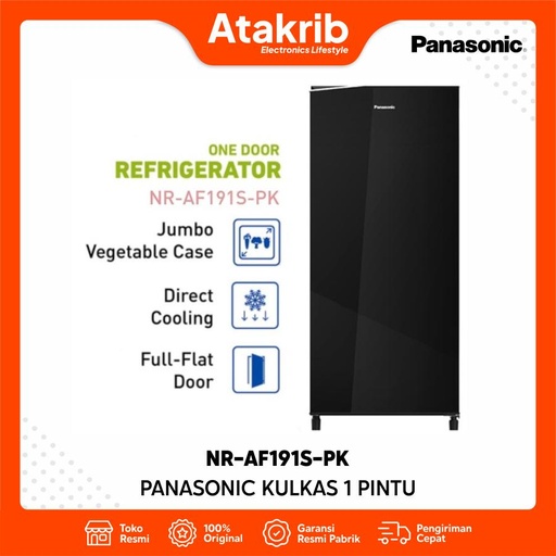 PANASONIC KULKAS 1 PINTU NR-AF191S-PK 