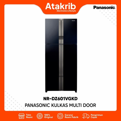 PANASONIC KULKAS MULTI DOOR NR-DZ601VGKD 