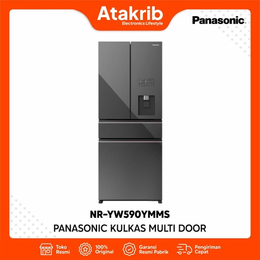 PANASONIC KULKAS MULTI DOOR NR-YW590YMMS 