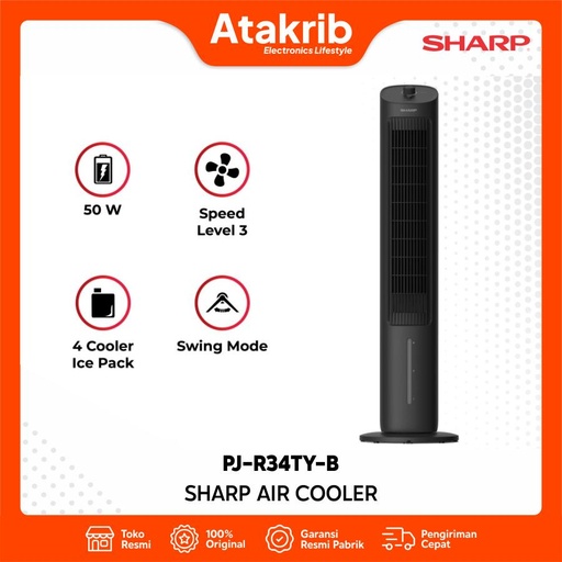 SHARP AIR COOLER PJ-R34TY-B 