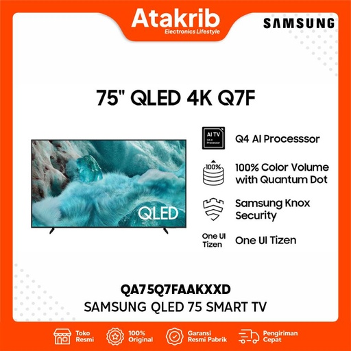 SAMSUNG QLED 75 QA75Q7FAAKXXD 