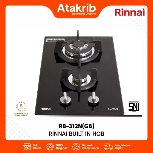 RINNAI BUILT IN HOB RB-312N-GB 