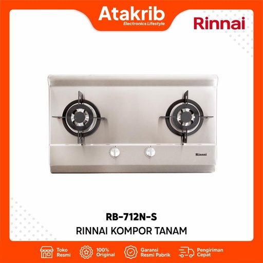RINNAI BUILT IN HOB RB-712N-S 