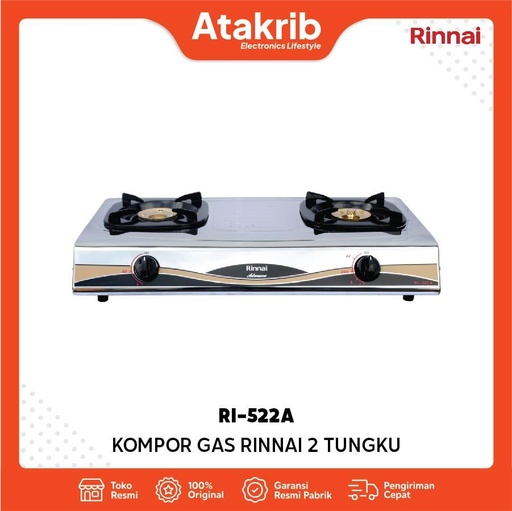 RINNAI KOMPOR GAS KOMERSIAL RI-522A 