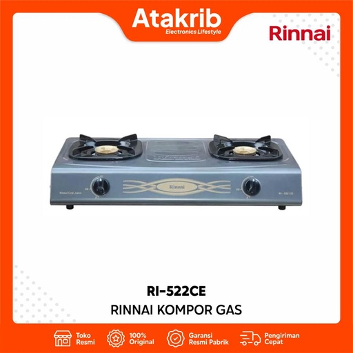 RINNAI KOMPOR GAS KOMERSIAL RI-522CE 