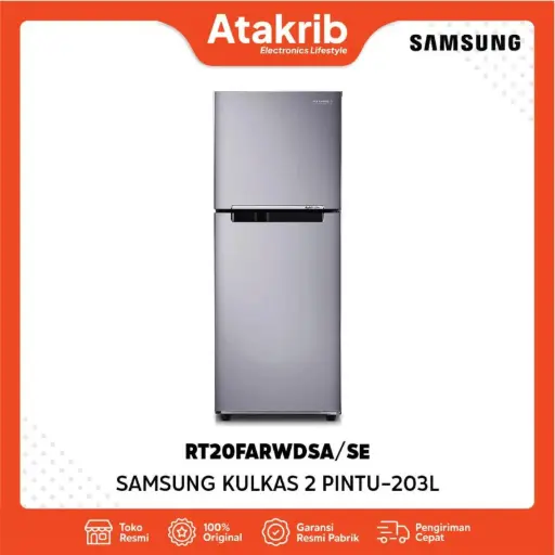 SAMSUNG KULKAS 2 PINTU SMALL RT20FARWDSA/SE 
