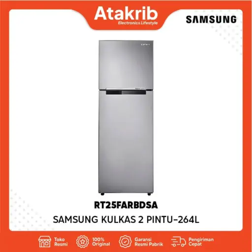 SAMSUNG KULKAS 2 PINTU SMALL RT25FARBDSA/SE 