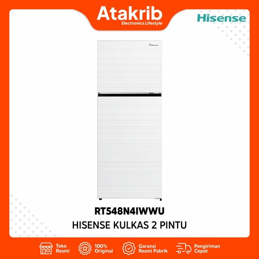 HISENSE KULKAS 2 PINTU BIG RT548N4IWU 