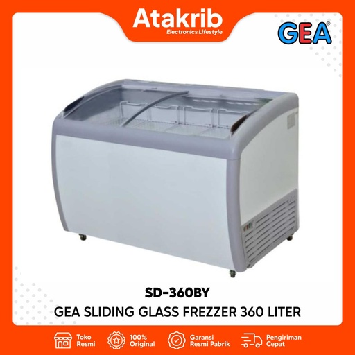 GEA SLIDING GLASS FREZZER SD-360BY 