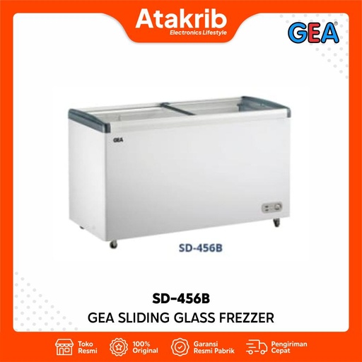 GEA SLIDING GLASS FREZZER SD-456B 
