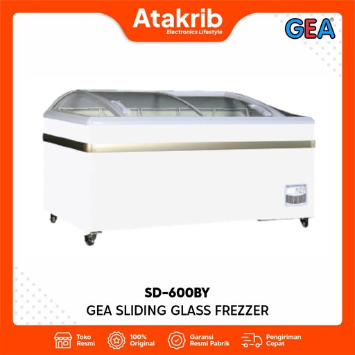 GEA SLIDING GLASS FREZZER SD-600BY 